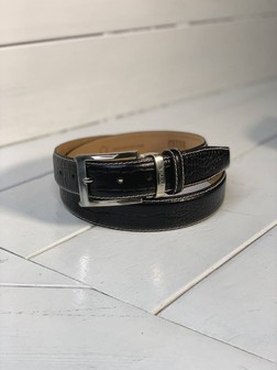 Ремень односторонний black 2-p