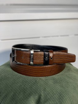 Ремень двусторонний brown-black